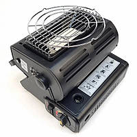Плита газова+обігрівач, п'єзопідпал, під газові балони бутан та пропан-бутан