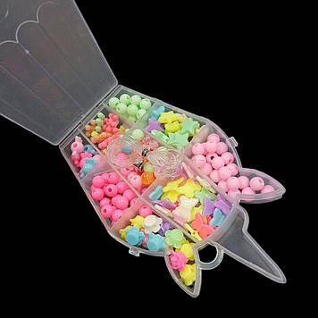 Набір намистин для плетіння "Єдиноріг" 16х10 см