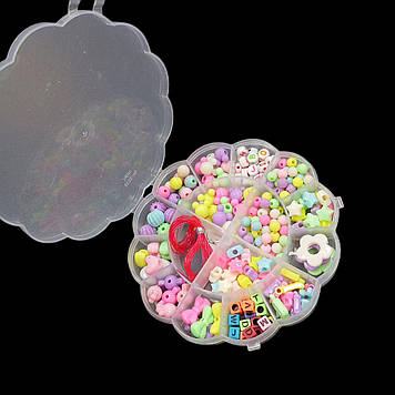 Набір намистин для плетіння "Ромашка" 12х12 см