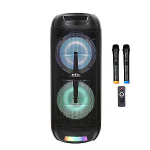 Автономна колонка BIG BIG150ELYSIUM USB/MP3/FM/BT/TWS + 2pcs VHF mic