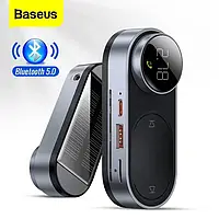 Трансмиттер Baseus Solar модулятор FM зарядка AUX MP3 плеер xiaomi 3S