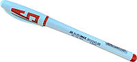 Ручка гелевая Buromax 8340 SYMPHONY 0.5 мм резин. грипп красные чернила