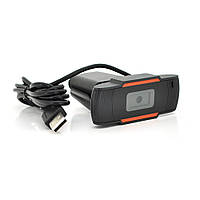 Вебкамера з гарнітурою Merlion F37, 1080p, пласт. корпус, Black, OEM