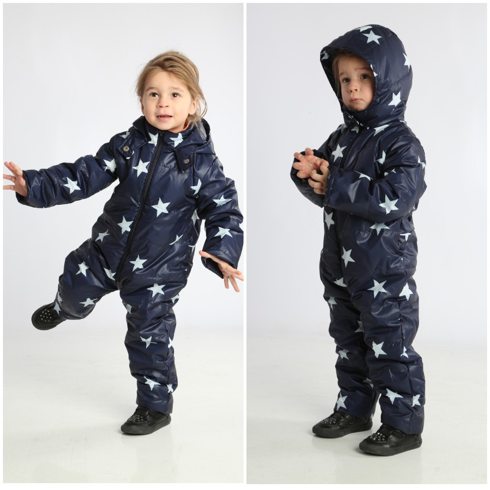 Демісезонний комбінезон на дівчинку до 4 років - весна осінь, Осінній демі комбез на флісі для дітей 80-86, фото 1