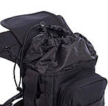 Тактична набедрена сумка SILVER KNIGHT  Swat підсумок на стегно чорна, фото 4