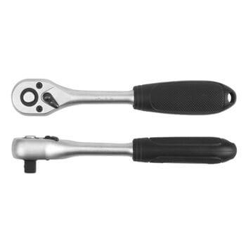 Тріскачка пряма 1/4" YATO 146 мм ручка ПВХ