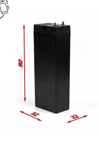 Купить Аккумулятор акумулятор 4V 1.2Ah 90*33*22mm 1.2Аh для фонарей ...