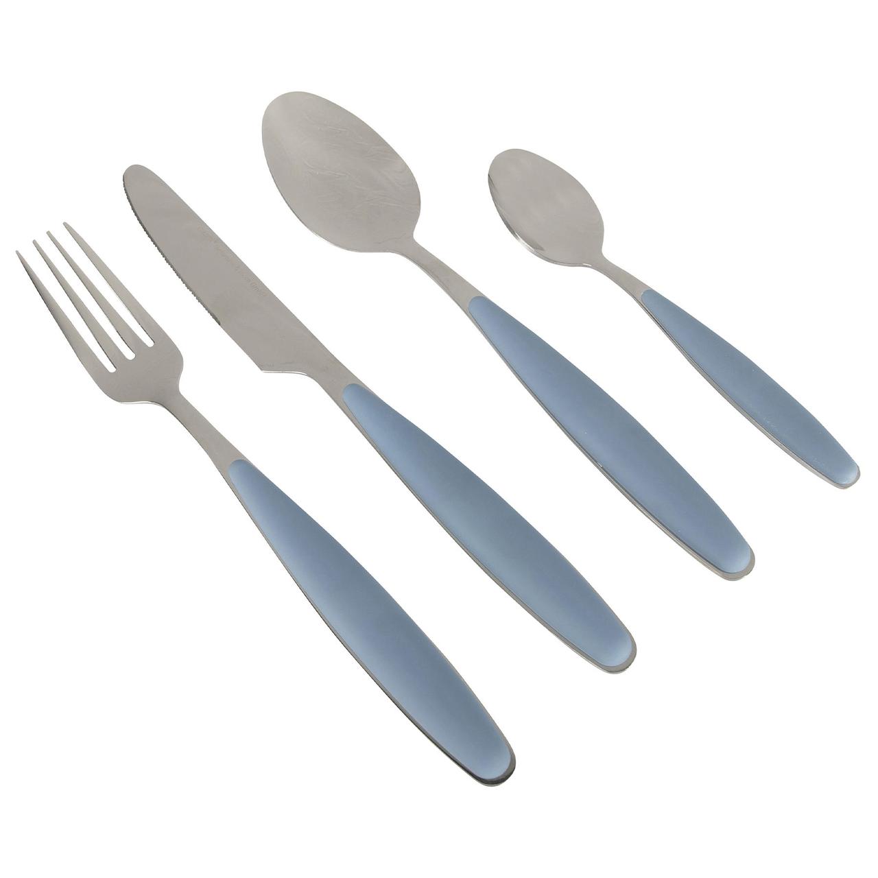 Набір столових приборів Gimex Cutlery Colour 16 Pieces 4 Person Blue (6910171)