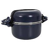 Набір посуду Gimex Cookware Set induction 8 предметів Bule (6977228), фото 2