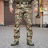 Штани тактичні 8 кишень військові ЗСУ Grifon мультикам (Shark Soft shell), фото 2