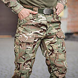 Штани тактичні 8 кишень військові ЗСУ Grifon мультикам (Shark Soft shell), фото 10