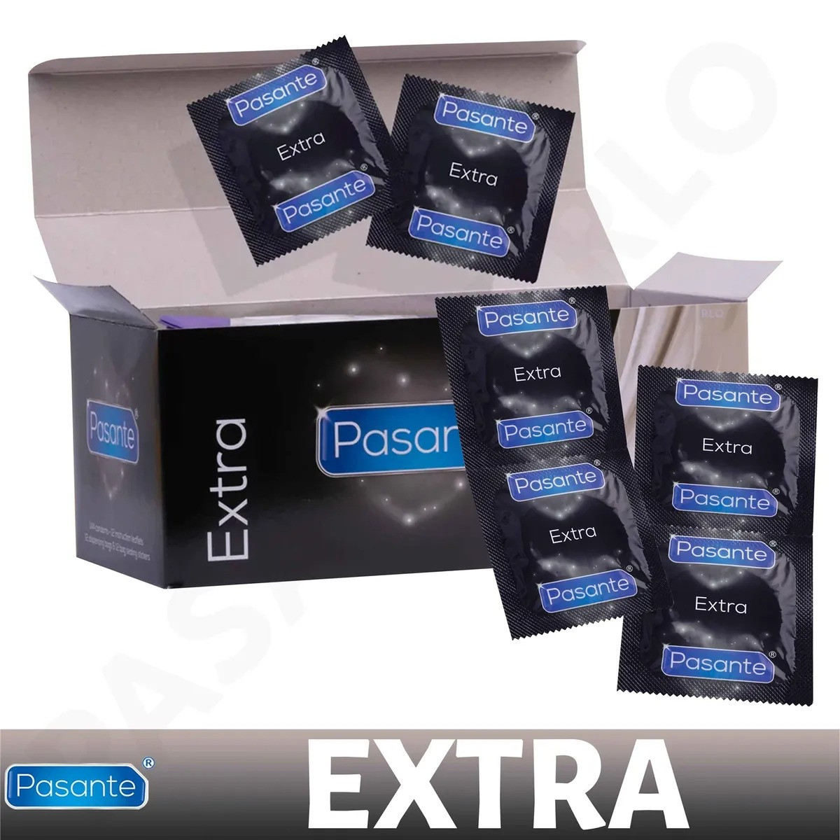 Презервативи Pasante Extra Condoms, 144 шт Кітті