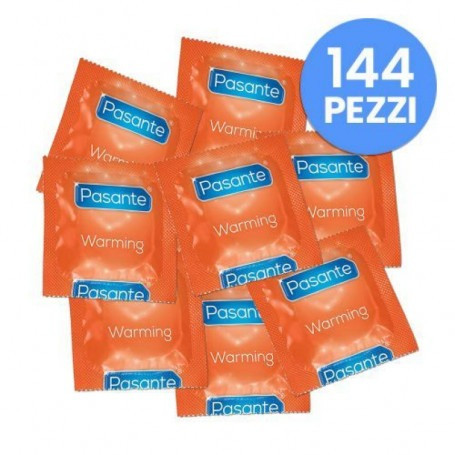 Презервативи Pasante Warming, 144 шт Кітті