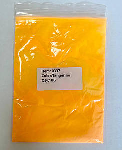 Люмінесцентні пігменти для епоксидної смоли 1 шт фасування по 10г Tangerine (1) (є 12 кольорів)