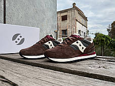 Чоловічі кросівки Saucony Shadow Original 70780-3s Brown коричневі Оригінал, фото 3