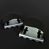 Ледоходы для обуви ледоступы антискользящие накладки для взрослых и детей Эконом Универсальный размер (эконом)