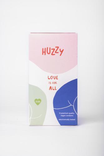 Презервативи Huzzy 12 різнокольорові Кітті