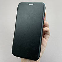 Чехол книга для Samsung Galaxy A52 книжка с подставкой на телефон самсунг а52 черная stn