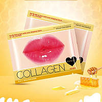 Коллагеновая маска патч для губ Images Collagen Lip Mask с медом