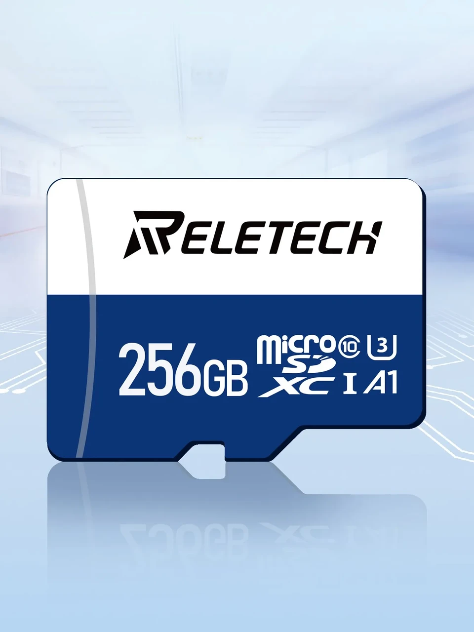 Купить Карта памяти Micro SD Reletech 256GB microSDXC A1 Class 10, цена ...