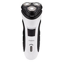 Електробритва чоловіча MAGIO MG-685 акумуляторна Black/White (SHiz14577)