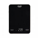 Ваги кухонні до 10 кг Adler AD 3177b Black (SHiz14568), фото 4