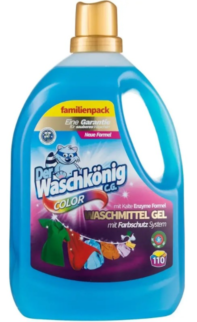 Гель для прання Waschkonig Color, 110 прання (3305мл.)