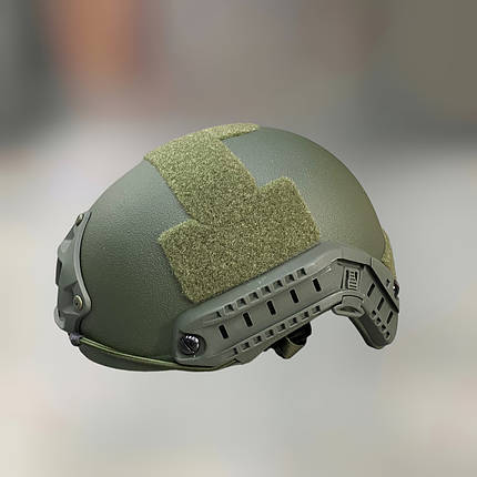 Шолом балістичний FAST ARAMID, NIJ IIIa, з поліпшеним кріпленням Wendy, розмір L, колір Олива, 1.6 кг, бронешолом, фото 1