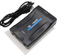 HDMI SCART переходник для тв монитора 1080P