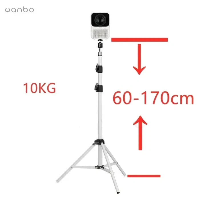 Штатив Xiaomi Wanbo напольная подставка для проектора 1.7м tripod монопод штатив крепление держатель - фото 6 - id-p1943585149