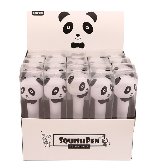 Набір ручок масляних Bookopt 0.7 мм BP5029 Squishy Panda (2шт) EXP - фото 9 - id-p1943584836