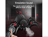 Робот-павук"Чорна вдова" з дистанційним керуванням з розпилювачем та підсвічуванням, фото 3