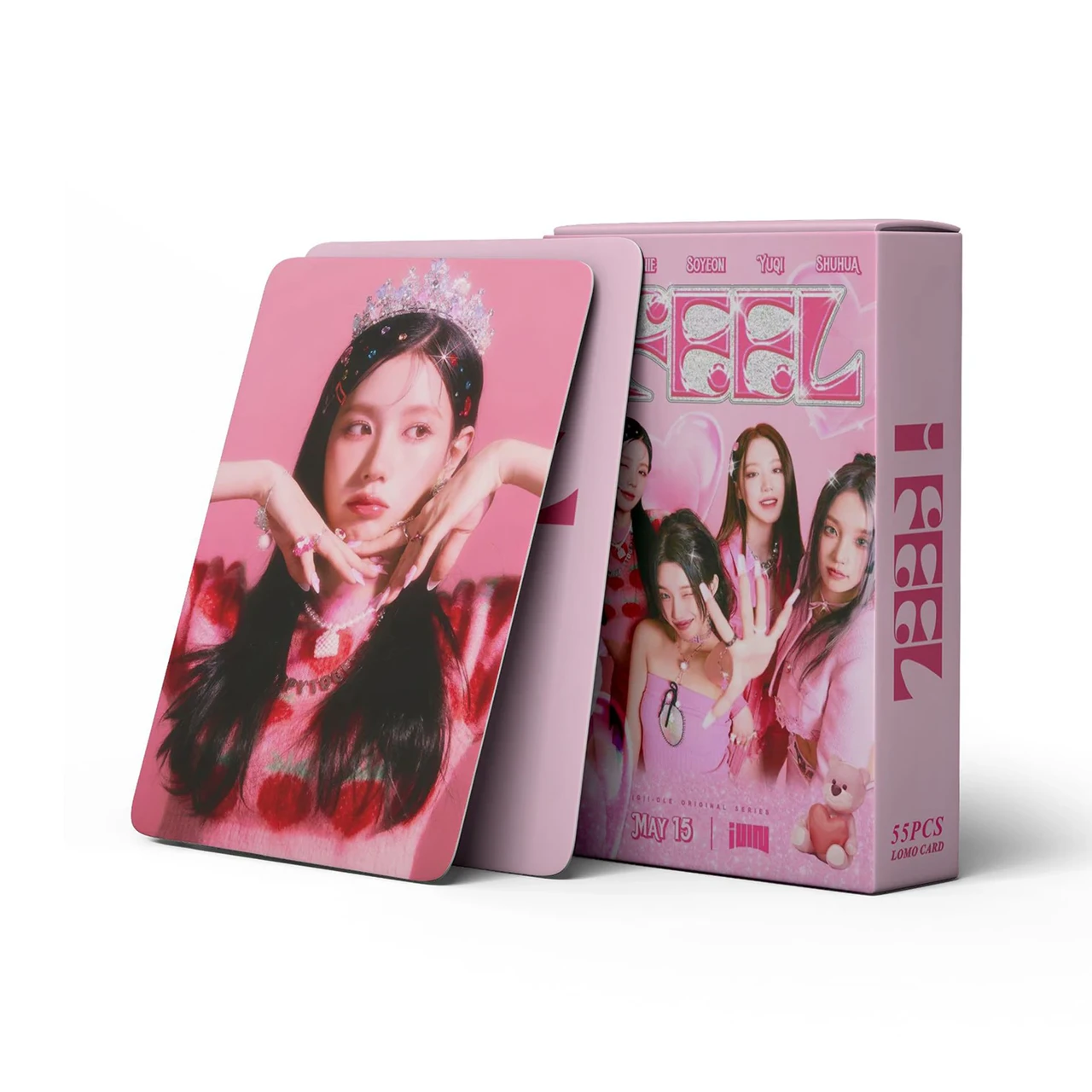 Ломо карти • (G)I-DLE • I feel • 55 шт • №3 ®