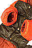 Куртка для котів Pet Style "Club" Оранжево-зелена 14, фото 7