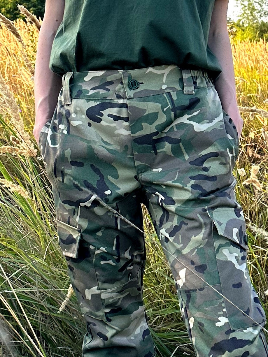 Жіночі військові осінні штани мультикам Жіночі тактичні штани ЗСУ "Multicam" Штани жіночі камуфляж мультикам XL