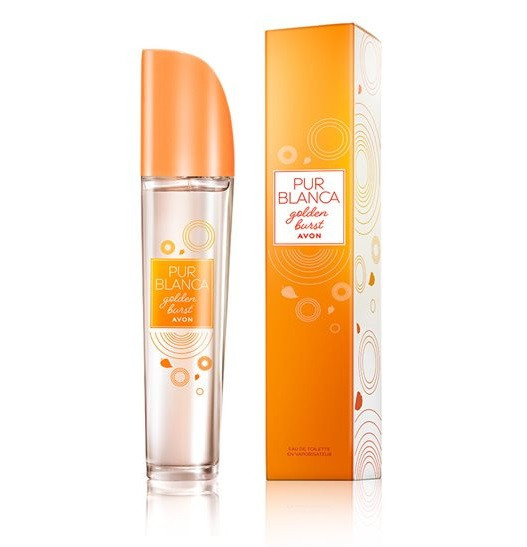 Pur Blanca Golden Burst Avon жіноча Туалетна вода для Неї (50 мл), фото 1