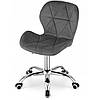 Крісло на колесах Rivello - Велюр. Сірий, фото 7
