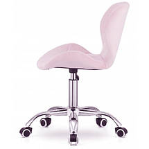 Крісло на колесах Bonro BN-531 (42300182) — Велюр. Рожевий, фото 3