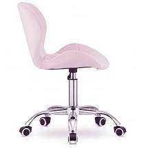 Крісло на колесах Bonro BN-531 (42300182) — Велюр. Рожевий, фото 5