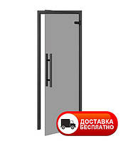 Двери для сауны и бани Thermory Premium Black 70х190 мм