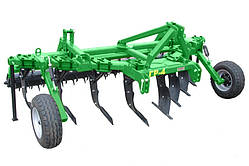 Глибокорозпушувач стрілоподібний ГРС-4 (8 робочих органів) навісний, кольчатий каток Велес-Агро
