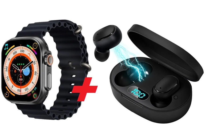 Смарт-годинник Smart Watch C800 Ultra Blak водонепроникний спортивний розумний годинник, виклик по Bluetooth