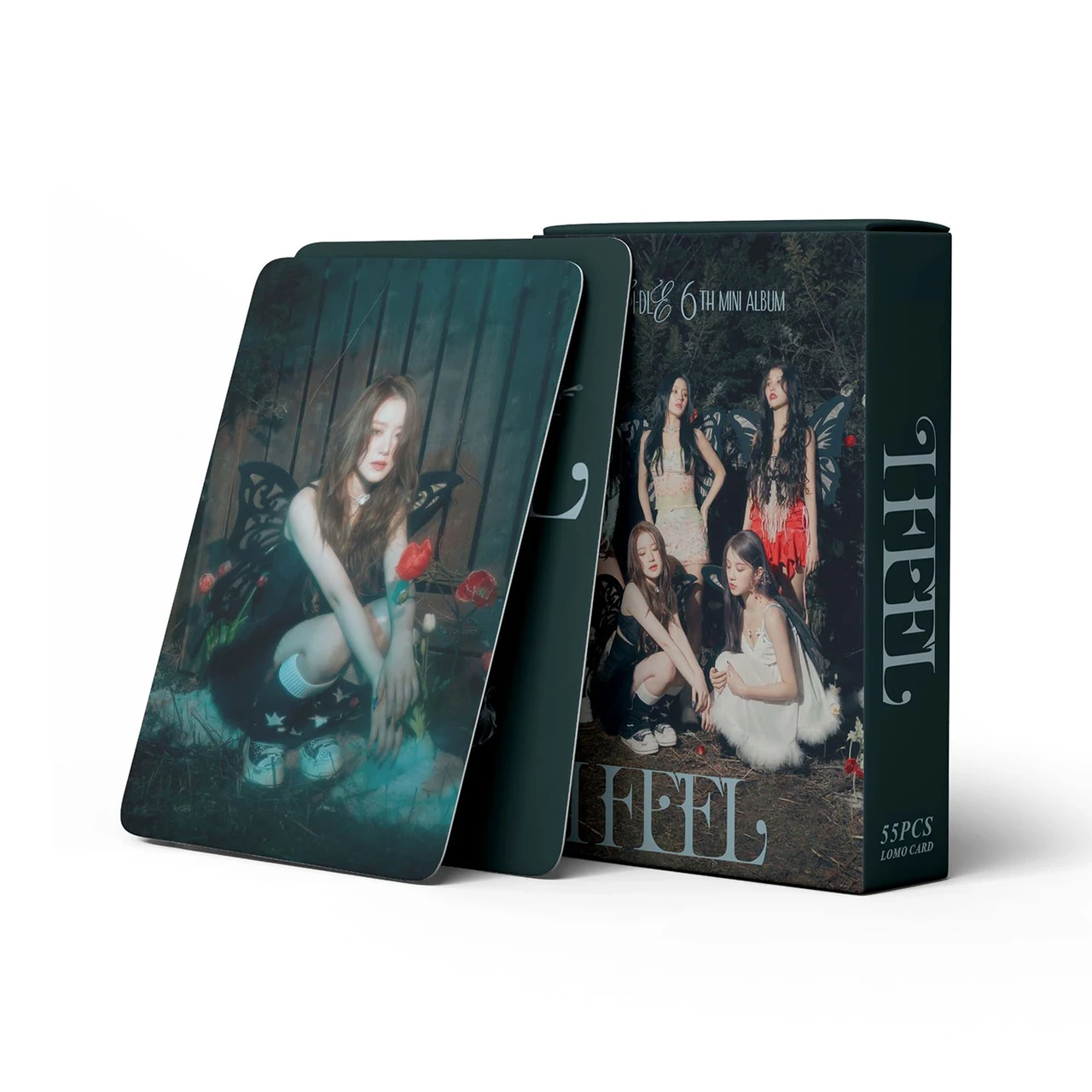 Ломо карти • (G)I-DLE • I feel • 55 шт • №4 ®