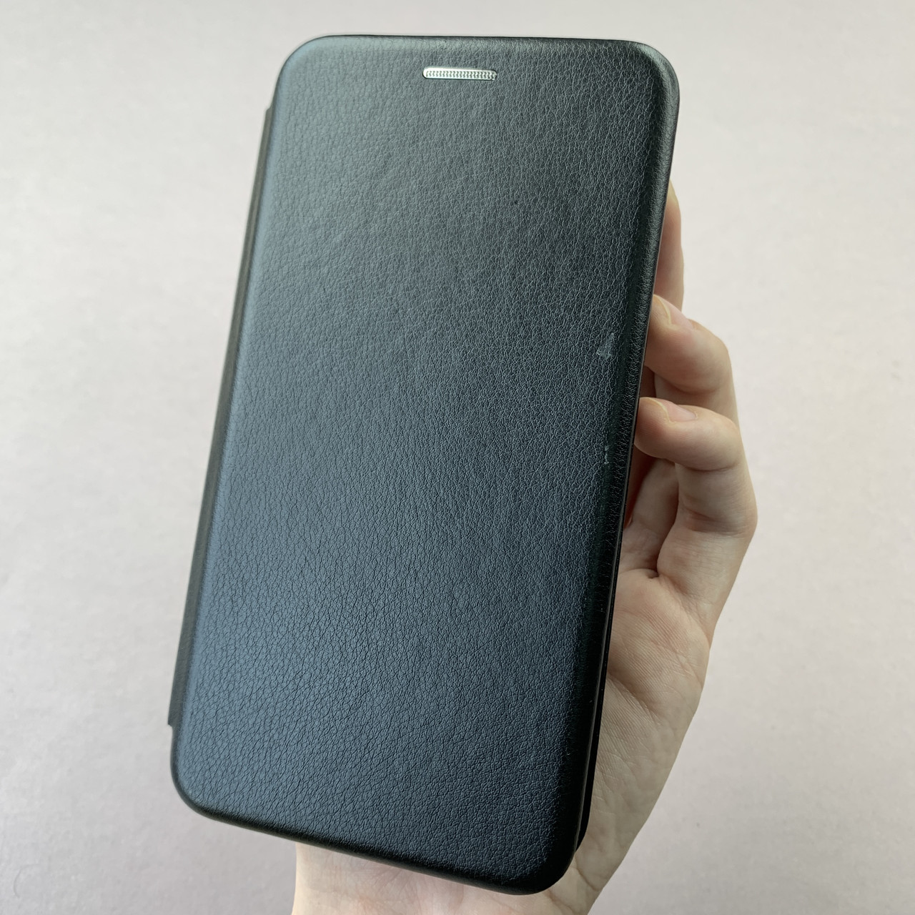 Чохол-книга для Apple iPhone 12 книжка з підставкою для телефону айфон 12 чорна stn