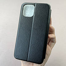 Чохол-книга для Apple iPhone 12 книжка з підставкою для телефону айфон 12 чорна stn, фото 2