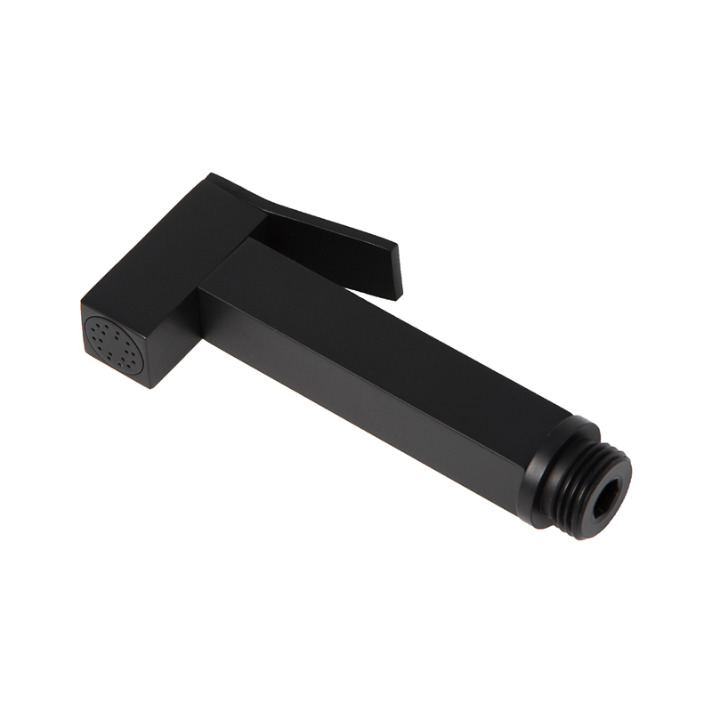 Лійка для гігієнічного душу MONRO STF002В Black квадратна, фото 1