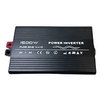 Інвертор із чистою синусоїдою 12 V 220V RS1500PT 1500W (макс.3000W) + функція ATS, без заряджання, KosunPower