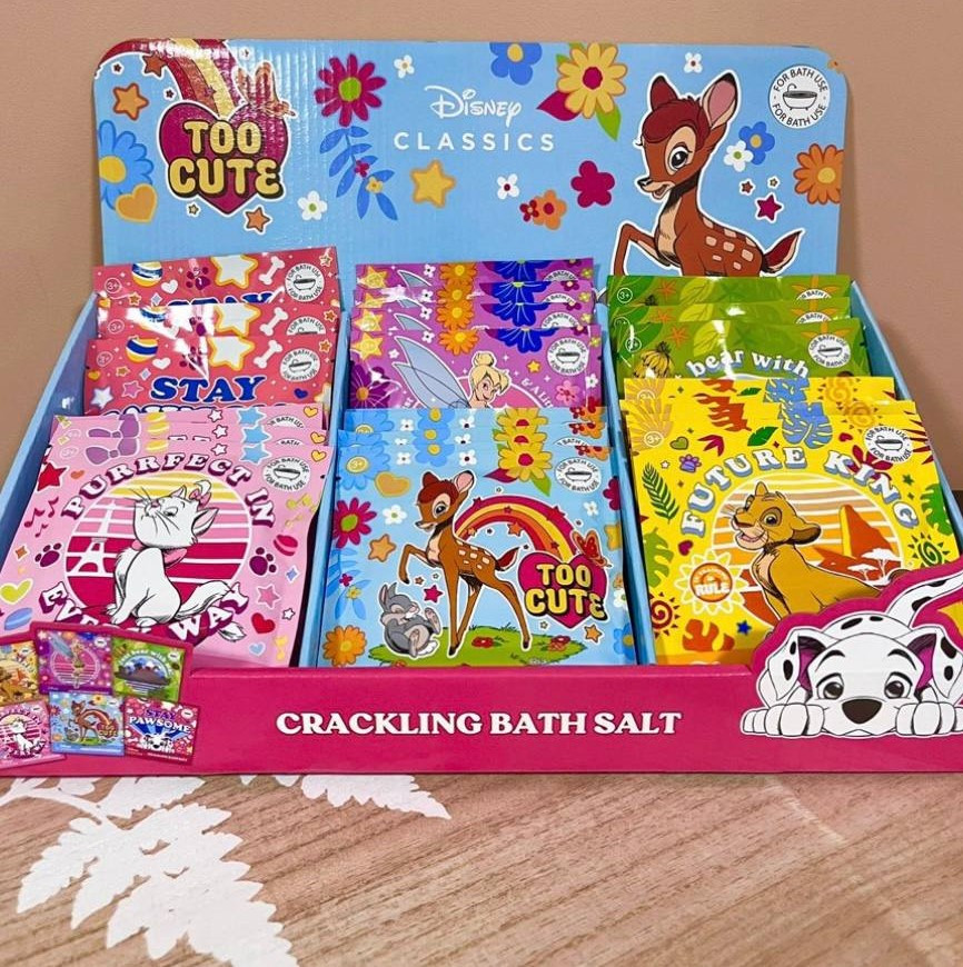 Сіль для ванни, що тріскається Disney Classics Cracking Bath Salt, фото 1