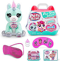 Pets Alive Pet Shop Surprise Unicorn Toys від ZURU - Інтерактивний з електронним набором тварин "Speak and Rep