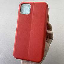Чохол-книга для Apple iPhone 11 Pro Max книжка з підставкою на телефон айфон 11 про макс червона stn, фото 2